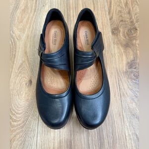 Cobbhill Rockport MaryJane Shoes - Black Leather, Size 10 LNC